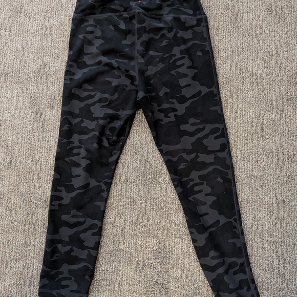 Women's Black Danskin Camo Leggings - Picture 4 of 4